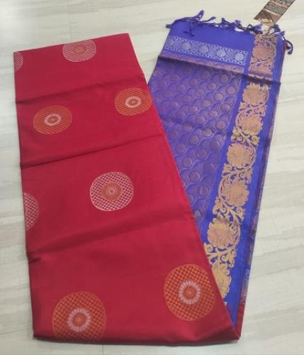 SOFT SILK SAREE WITH BLOUSE
